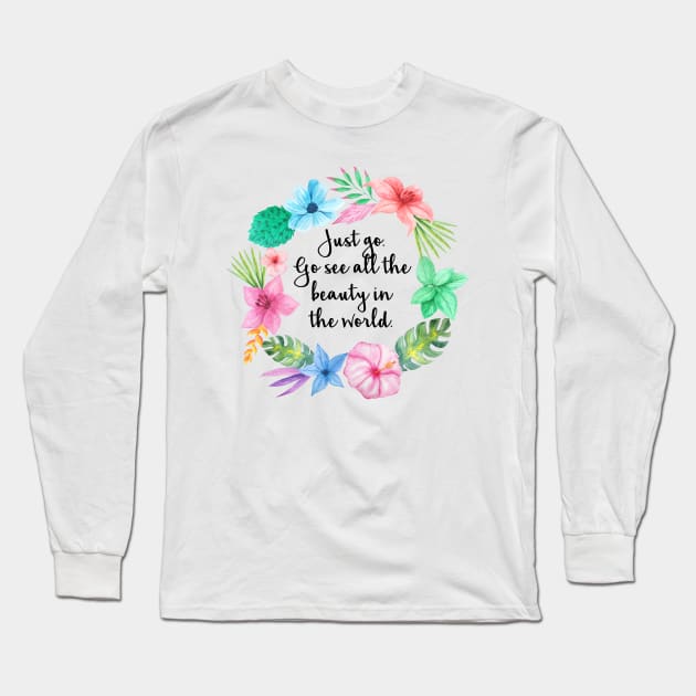 Just go Long Sleeve T-Shirt by qpdesignco